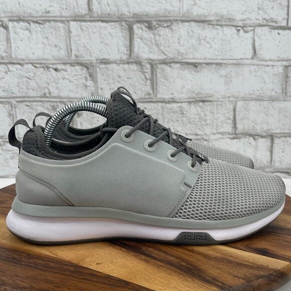 Kuru Atom Cloud Womens Sz. 9 M Gray White Pain Relief Walking Comfort Shoes - Picture 6 of 15